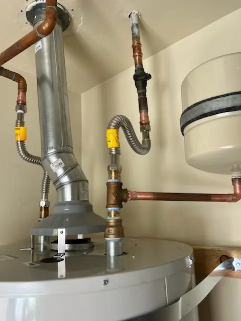 Water heater installation and plumbing repair in Brighton